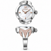 TechnoMarine Tempo Anello Ring Women's Watch w/ Mother of Pearl Dial - 18mm (TM-8926003)