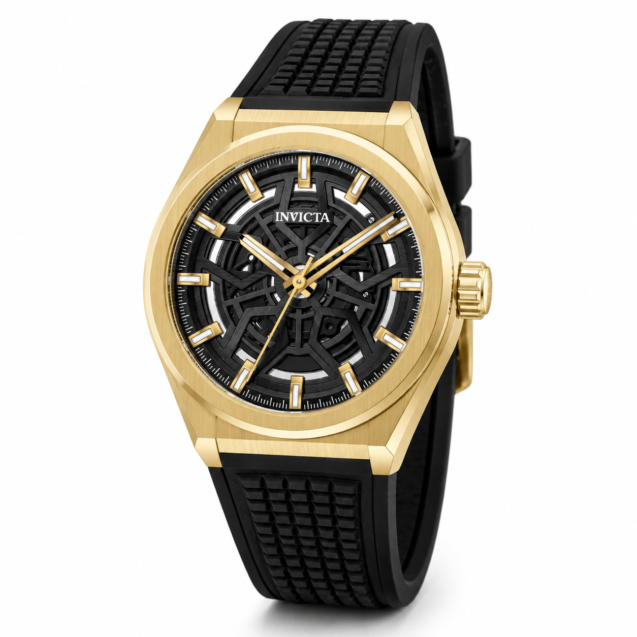 Invicta Speedway Rim Men's Watch - 46mm, Black (70056)