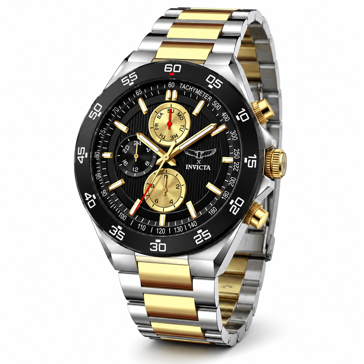 Invicta S1 Rally Men's Watch - 43mm, Silver, Gold (69983)