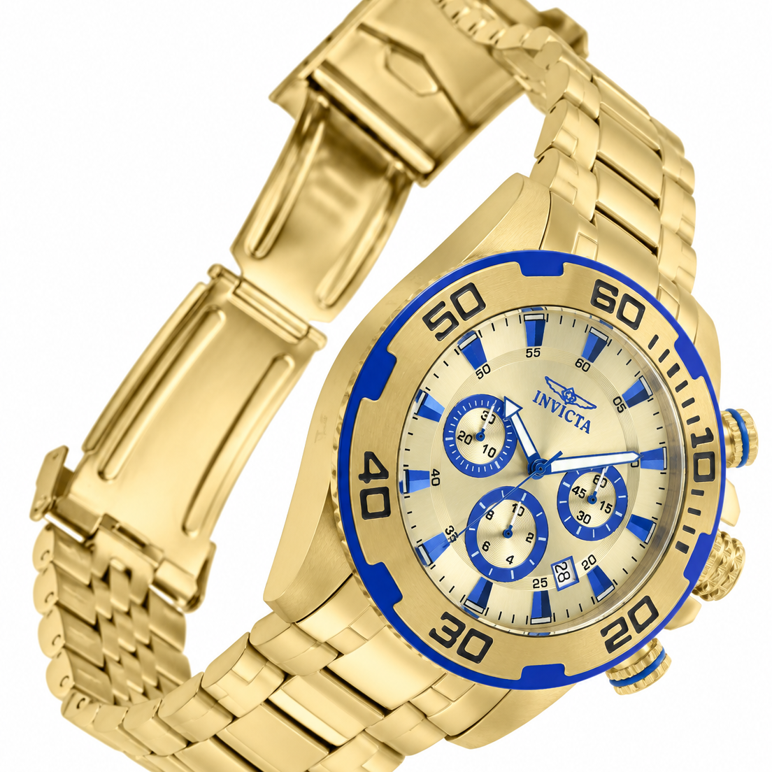 Gold-and-BlueInvictaChronographWatch.png