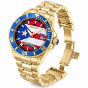 Invicta Pro Diver Puerto Rico Edition Men's Watch - 44mm. Gold (49612)