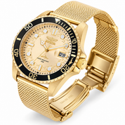 Invicta Pro Diver Curve Men's Watch - 43mm. Gold (47177)
