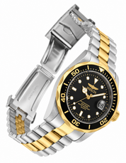 Invicta Pro Diver Heliospec Men's Watch - 37.5mm, Steel, Gold (17049)