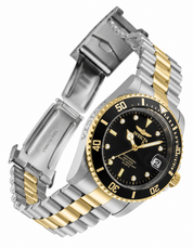 Invicta Pro Diver Anchoris Men's Watch - 37.5mm, Gold, Steel (8934OB)