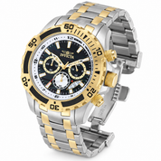 Invicta Pro Diver SCUBA Men's Watch w/ Abalone Dial - 51mm. Gold. Steel (49852)