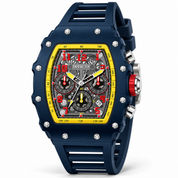 Invicta Racing Men's Watch - 44mm, Dark Blue, Grey (69739)