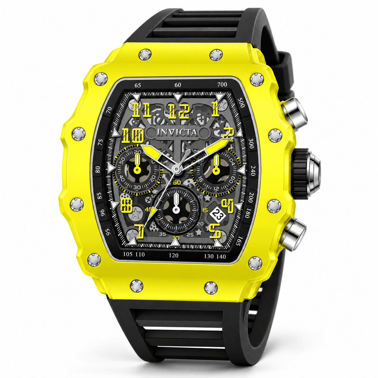 Invicta Racing Men's Watch - 44mm, Black (69733)