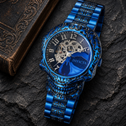 Invicta Artist Grimoire Quartz Men's Watch - 50.5mm, Black, Blue (33968)