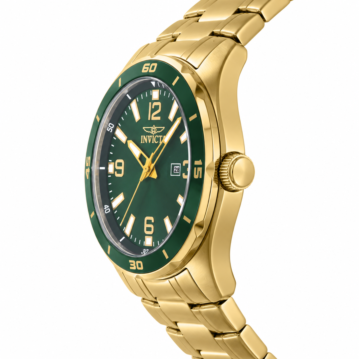 Invicta Pro Diver Markevyn Men's Watch - 44mm, Gold (46675)