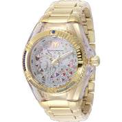 TechnoMarine Cruise Dream Unisex Watch w/ Mother of Pearl Dial - 40mm. Gold (TM-125006)