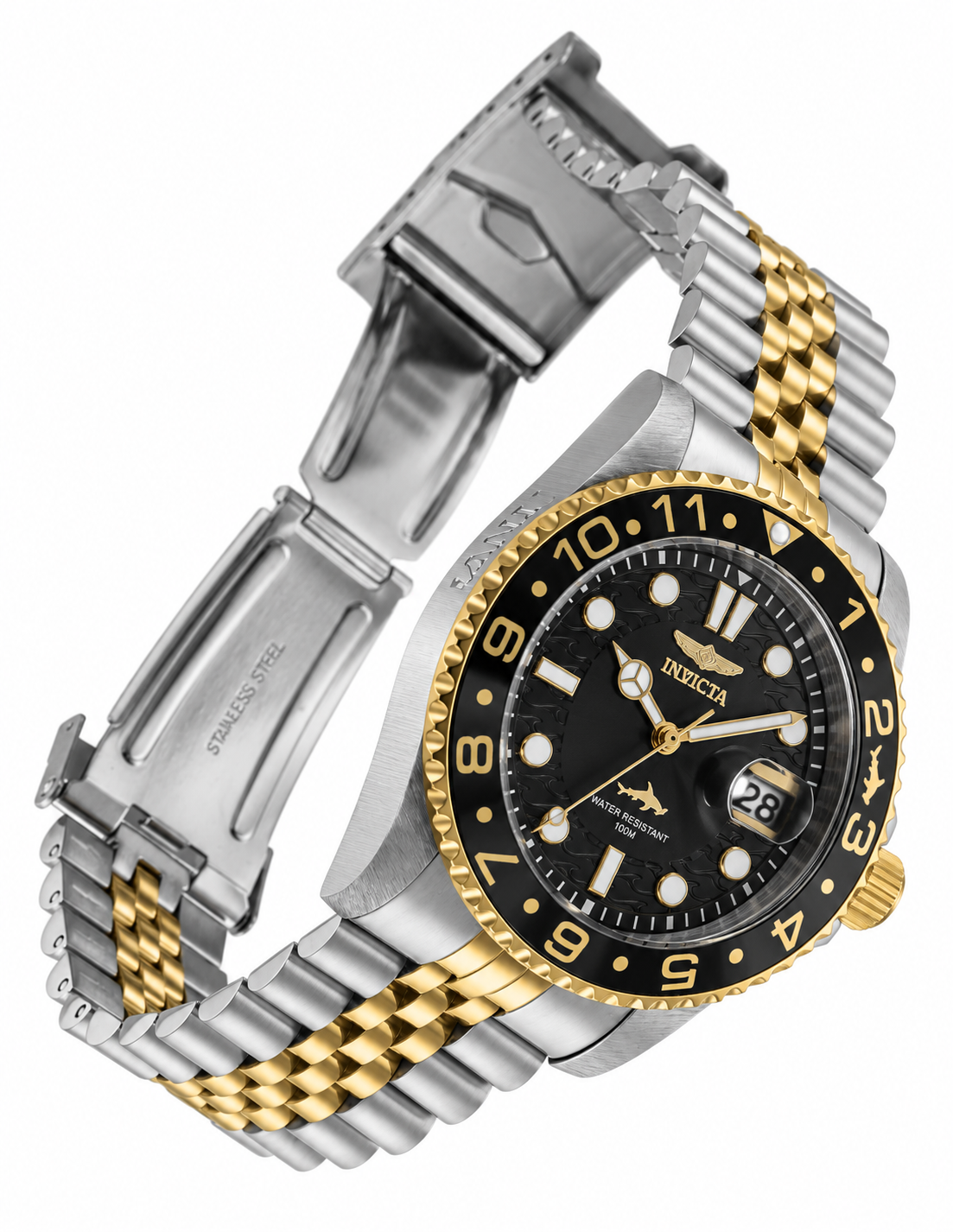 Invicta Pro Diver Heritage Men's Watch - 43mm. Steel, Gold (35131)
