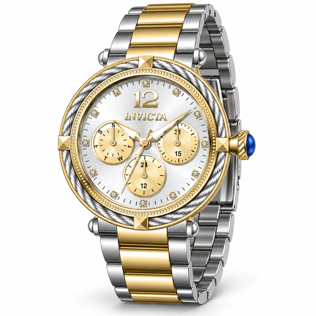 Two-toneInvictawatchwithgoldcablebezel.png