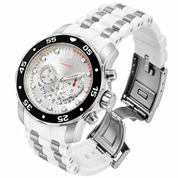 Invicta Pro Diver SCUBA Men's Watch - 48mm. Steel, White (20290)