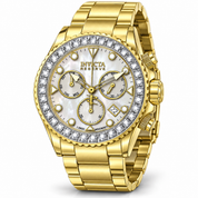 Invicta Reserve Grand Diver Swiss Ronda Z60 Caliber Men's Watch w/ Mother of Pearl Dial - 48mm, Gold (51628)
