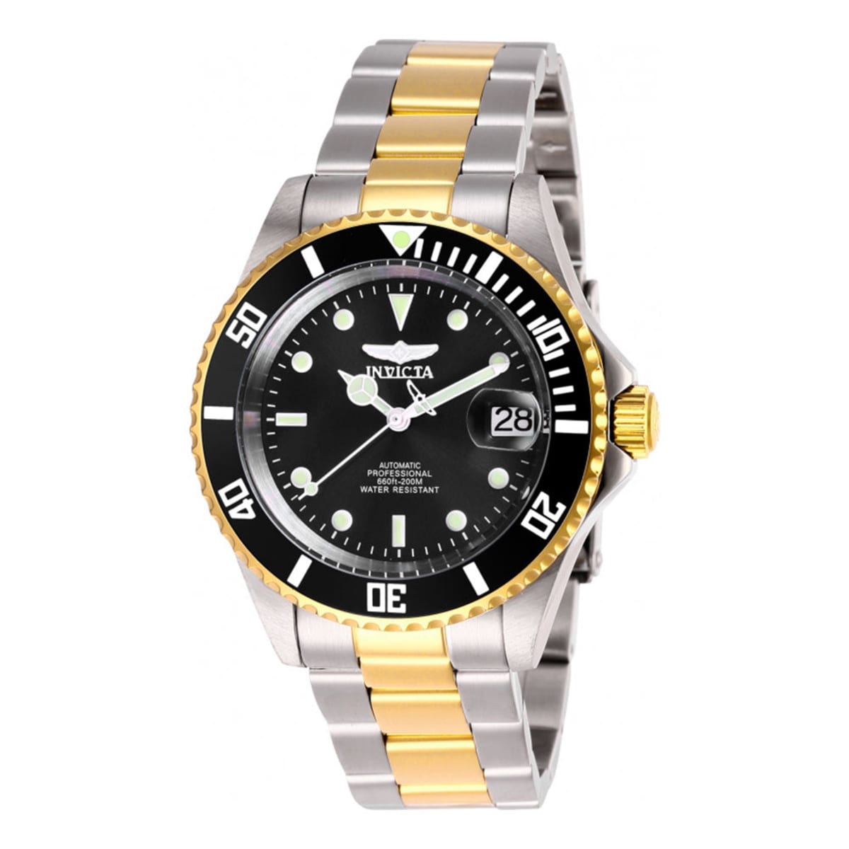 Invicta Pro Diver Connection Automatic Men's Watch - 40mm. Steel. Gold (ZG-28663)