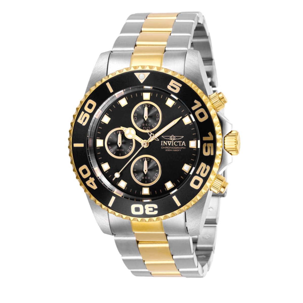 Invicta Connection Men's Watch - 43mm. Steel. Gold (ZG-28691)