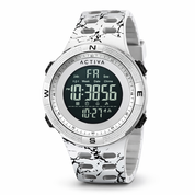 Activa Summit X Invicta Men's Digital Watch - 50mm, Camouflage, White (ACW1915MC-004)