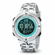 Activa Summit X Invicta Men's Digital Watch - 50mm, Camouflage, White (ACW1915MC-005)