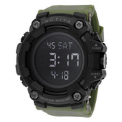Activa Hexstrike X Invicta Digital Men's Watch - 56mm. Army Green (ACW1968-003)