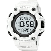 Activa Kadron X Invicta Digital Men's Watch - 53mm. White (ACW1968-004)