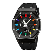 Activa Kaleido X Invicta Men's Digital Watch - 44.2mm, Black (ACW2100-006)