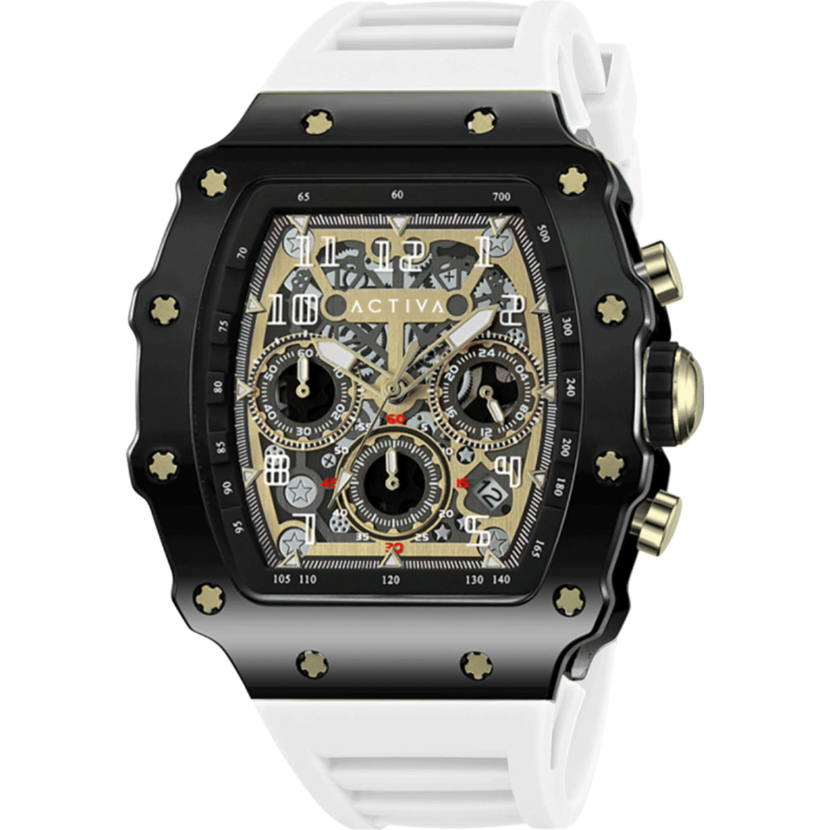 Open Box Activa X Invicta Essentials Men's Watch - 44mm, White (AIC-ACW2305-029)