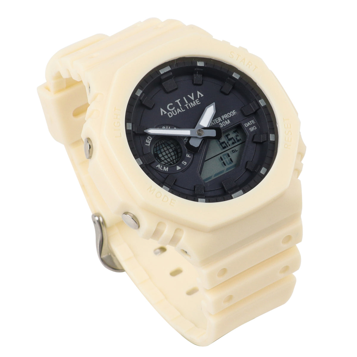 Today Only! Activa NIB Neon Green Sport Watch Unisex G-Shock Analog-Digital GA-V01 Series 58.2mm Neon Green  main image 3