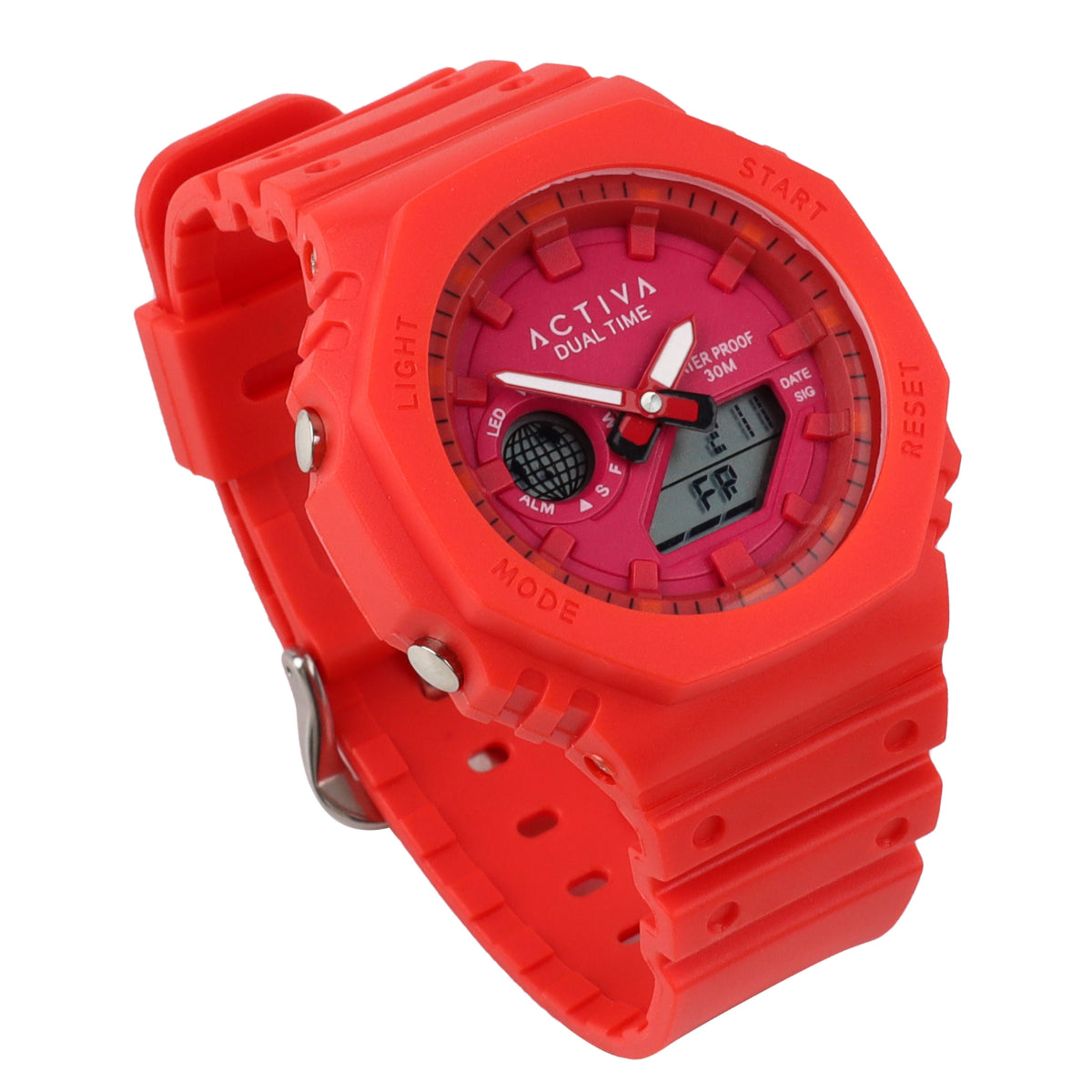Activa Recon X Invicta Digital Unisex Watch - 45.5mm, Red (ACW423-011)