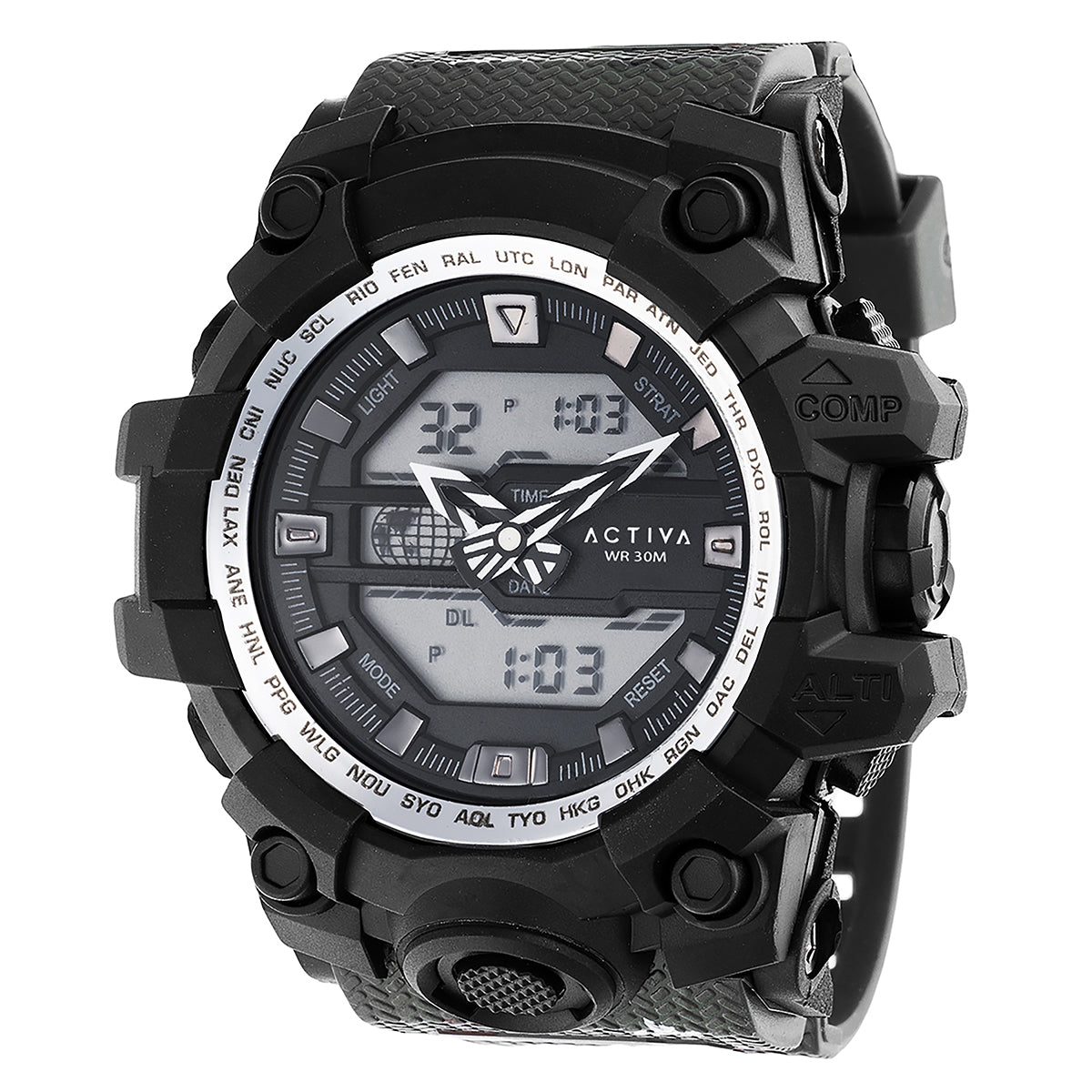 Activa Neo X Invicta Men's Watch - 55mm, Black (ACW428-002)