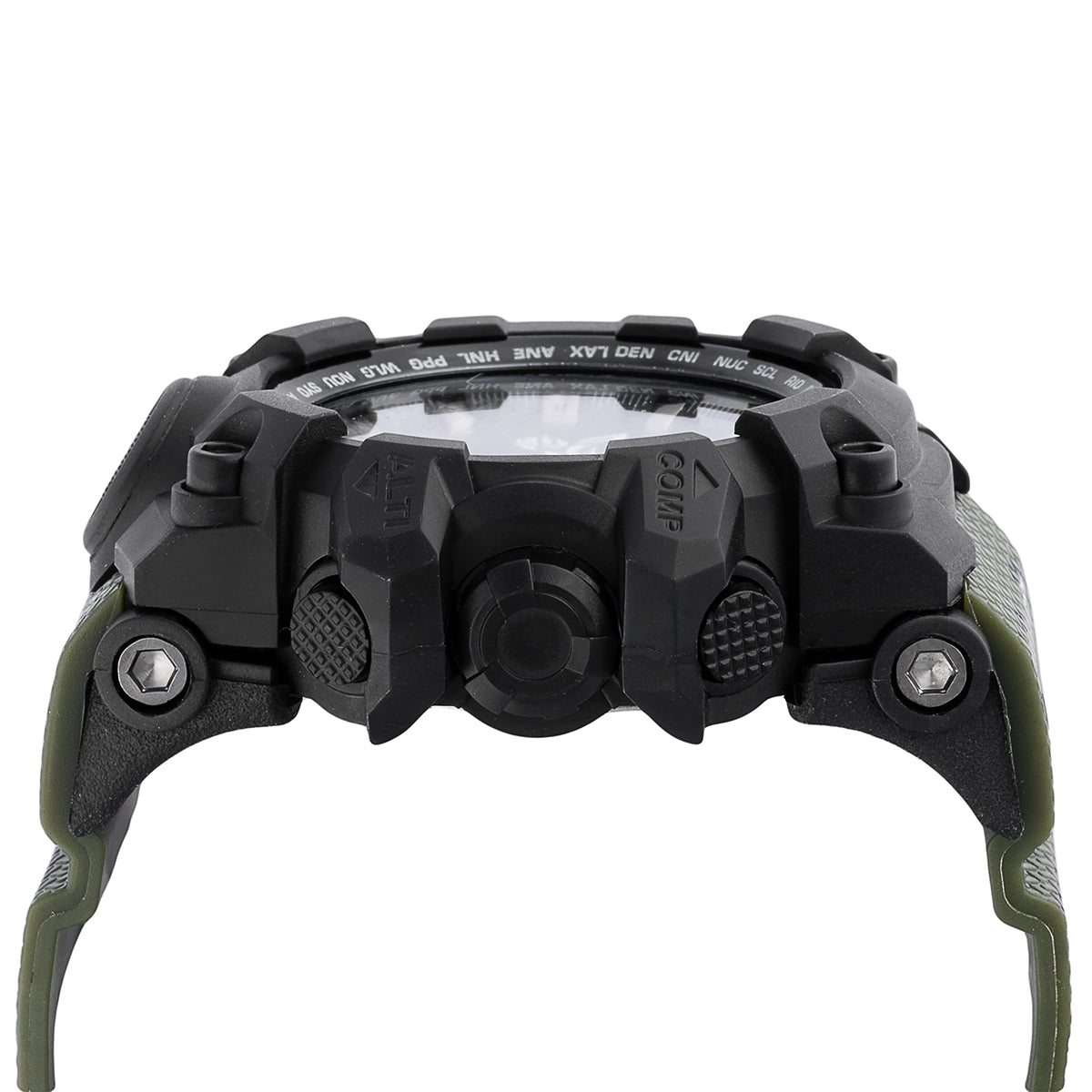 Activa Endurance X Invicta Men's Digital Watch - 54.5mm. Green (ACW435-004)