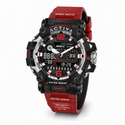 Activa X Invicta Digital Men's Watch - 49mm. Red (ACW8072-003)