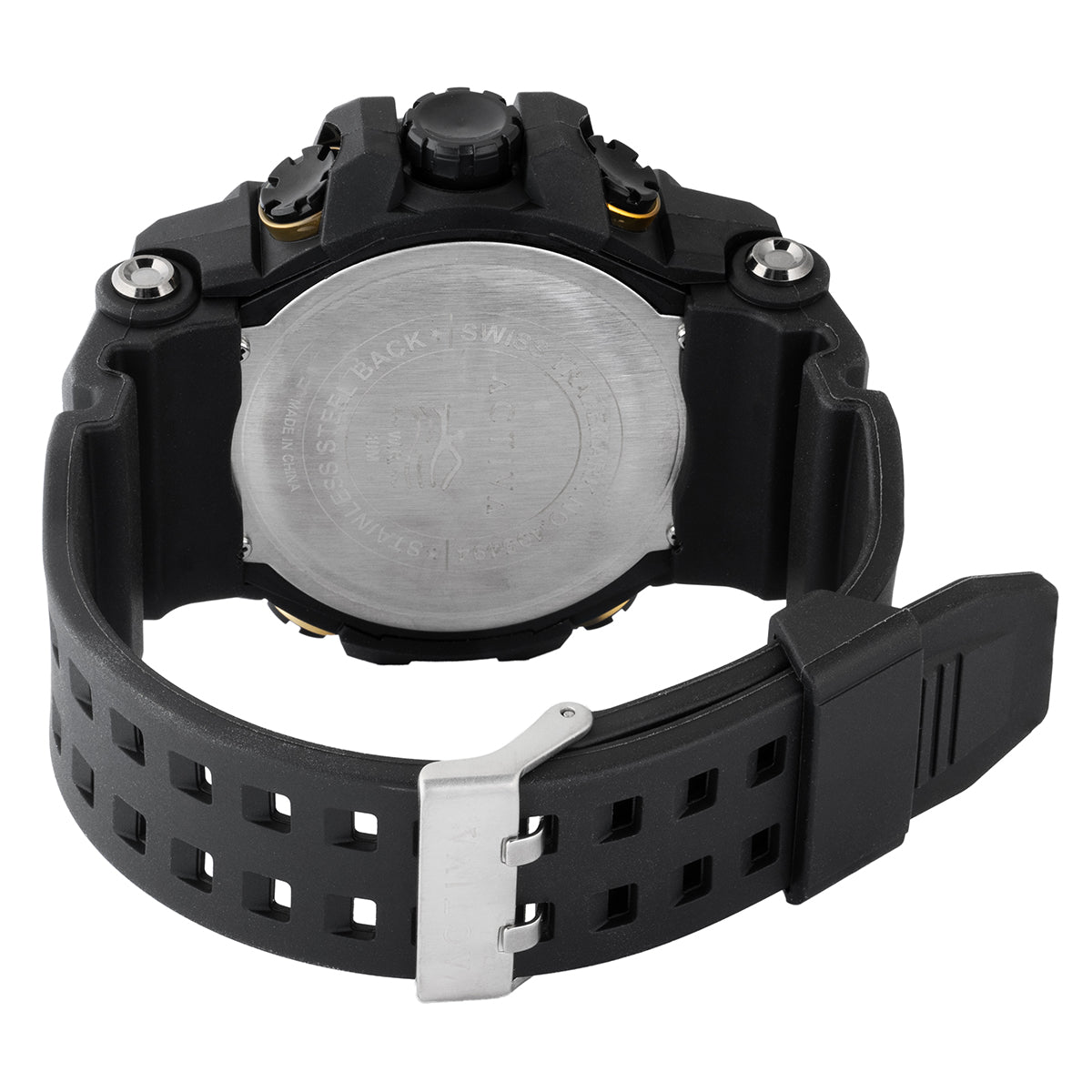Activa Summit X Invicta Men's Digital Watch - 50mm. Black (ACW8082-005)