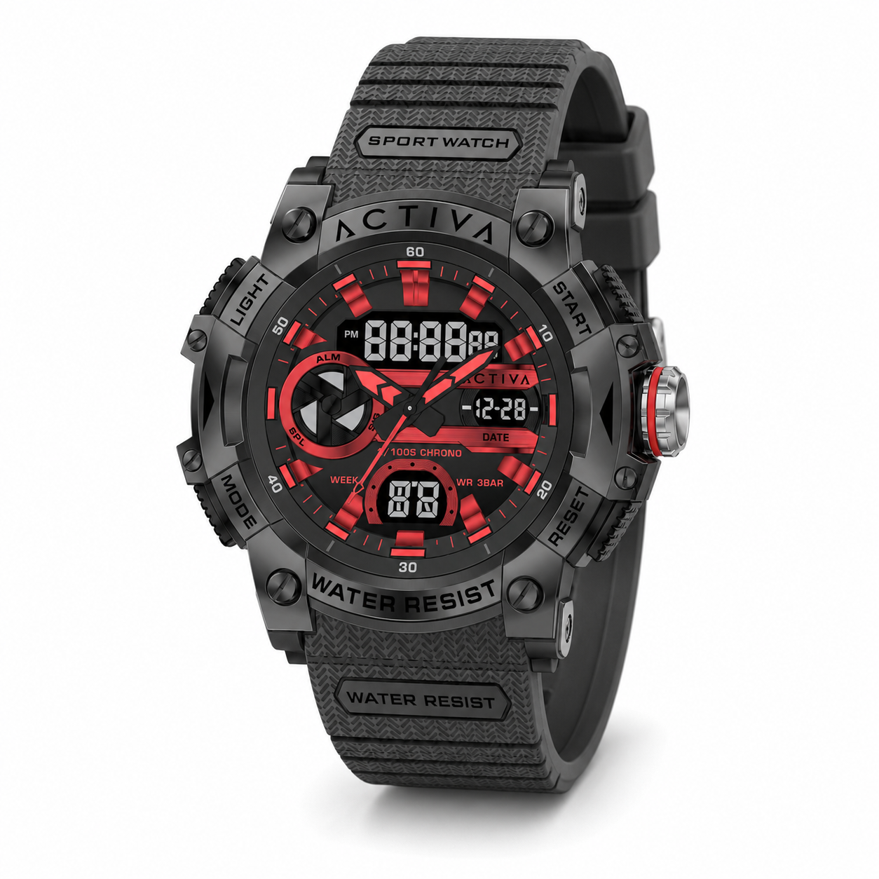 Activa Sync X Invicta Mens Digital Watch 50mm. Black New With Tags And Box Activa Men main image 3