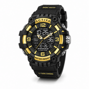 Activa Ardus X Invicta Digital Men's Watch - 58mm. Black (ACW8089-003)