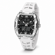 Activa Venzis X Invicta Digital Men's Watch - 50mm. White (ACW8131-001)