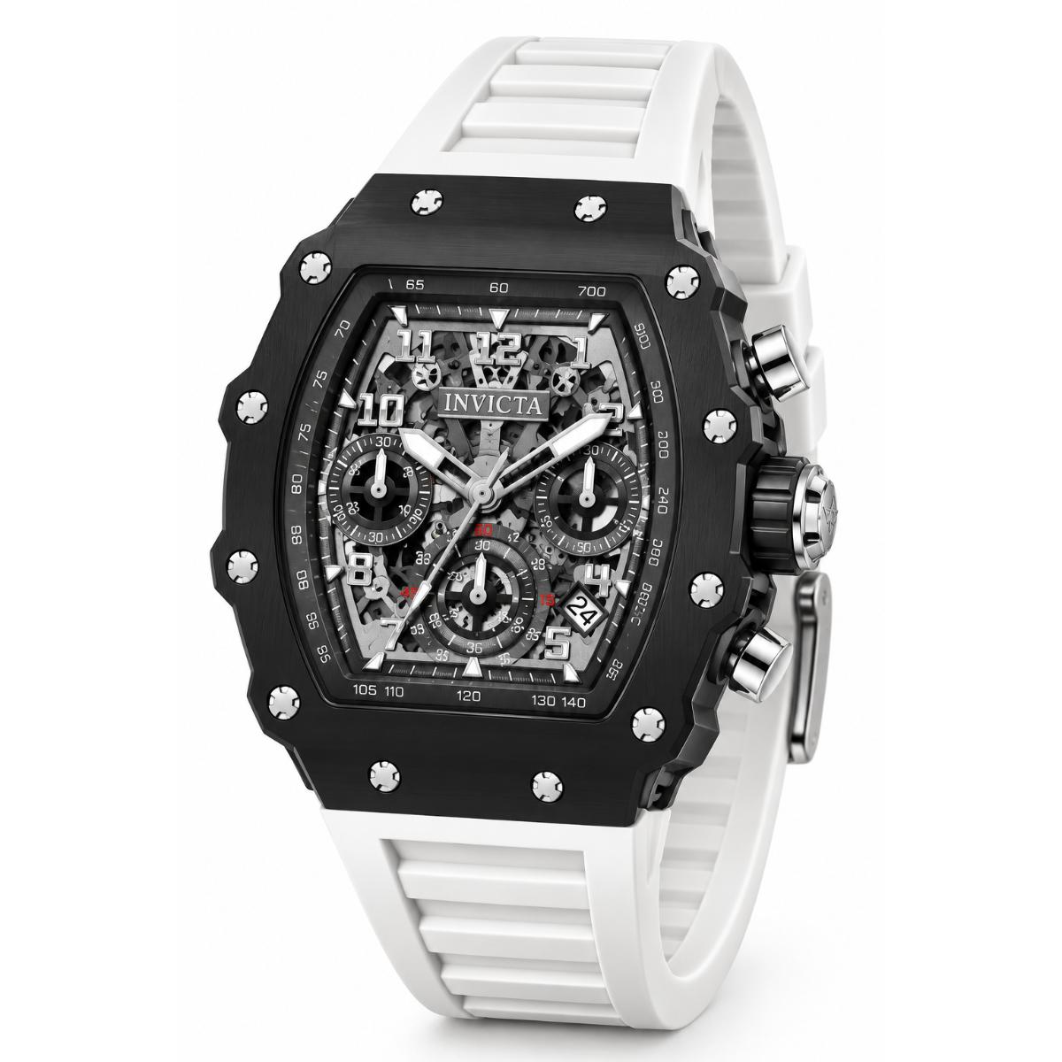 Invicta Racing Corallix Unisex Watch - 40mm, White (69604)