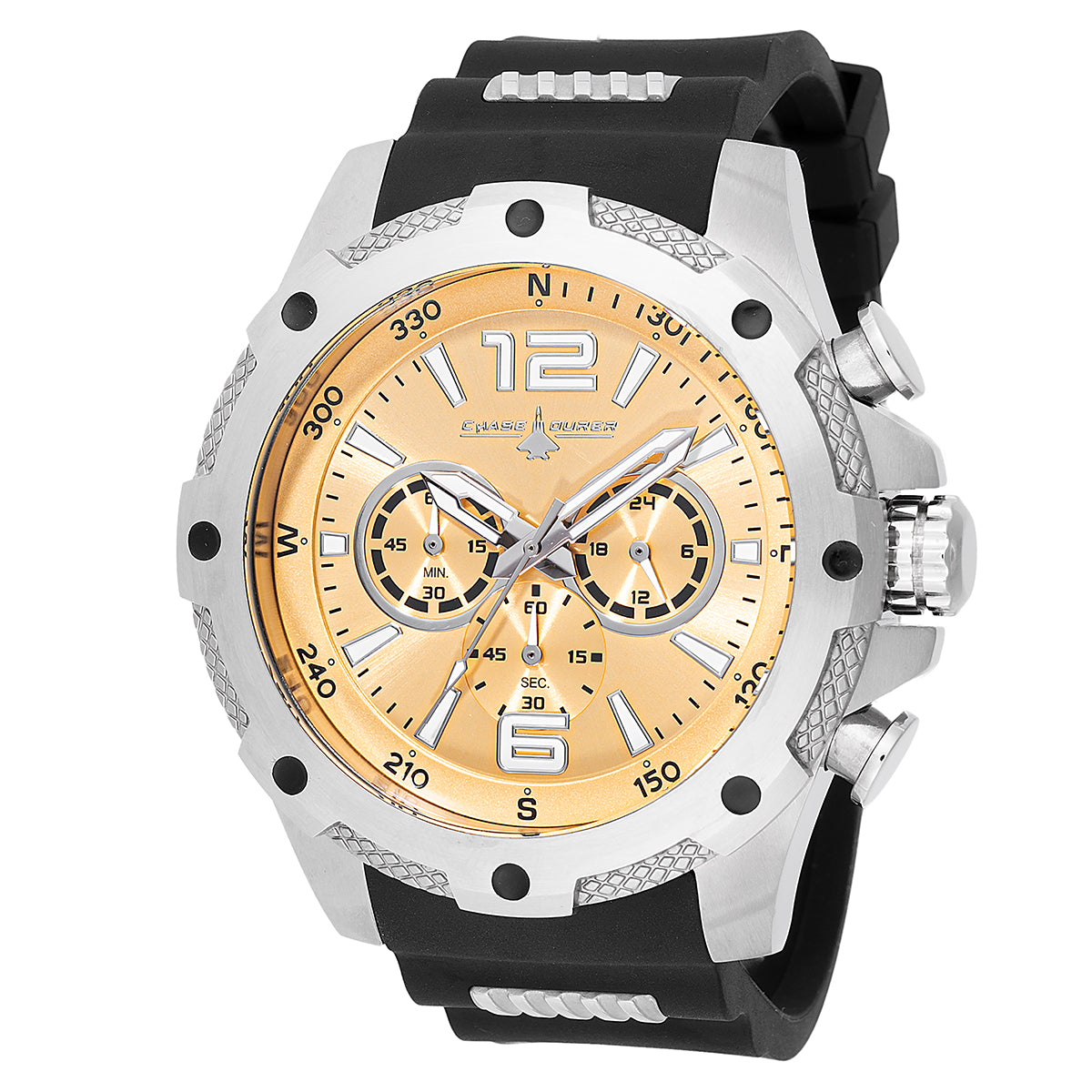 Invicta Quartz Men’s Watch Chase Durer 45mm Silver Dial camouflage Band CDW-0175 Chase Durer Chase Durer Men main image 3
