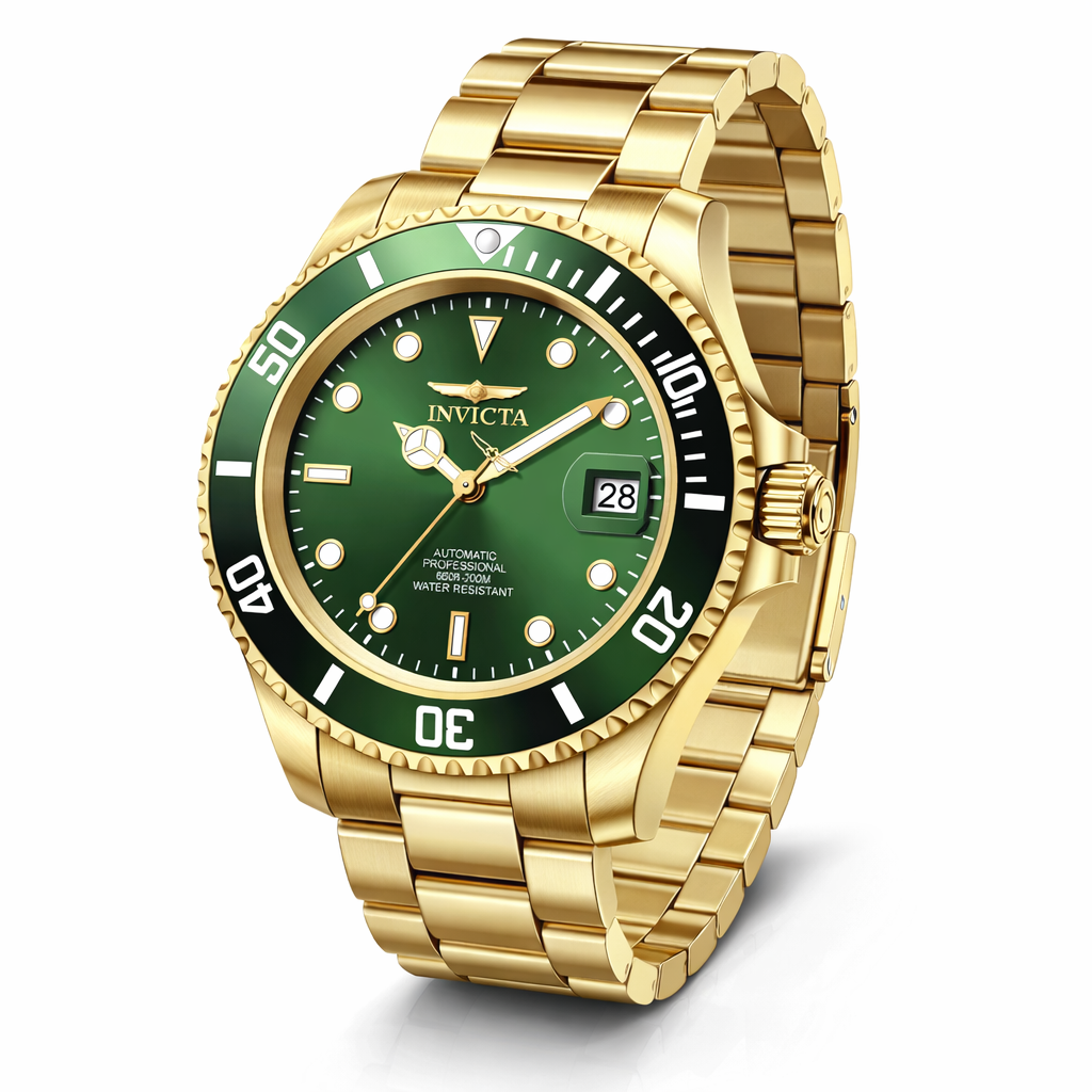 Invicta Pro Diver Automatic Men's Watch - 40mm, Gold (69742)