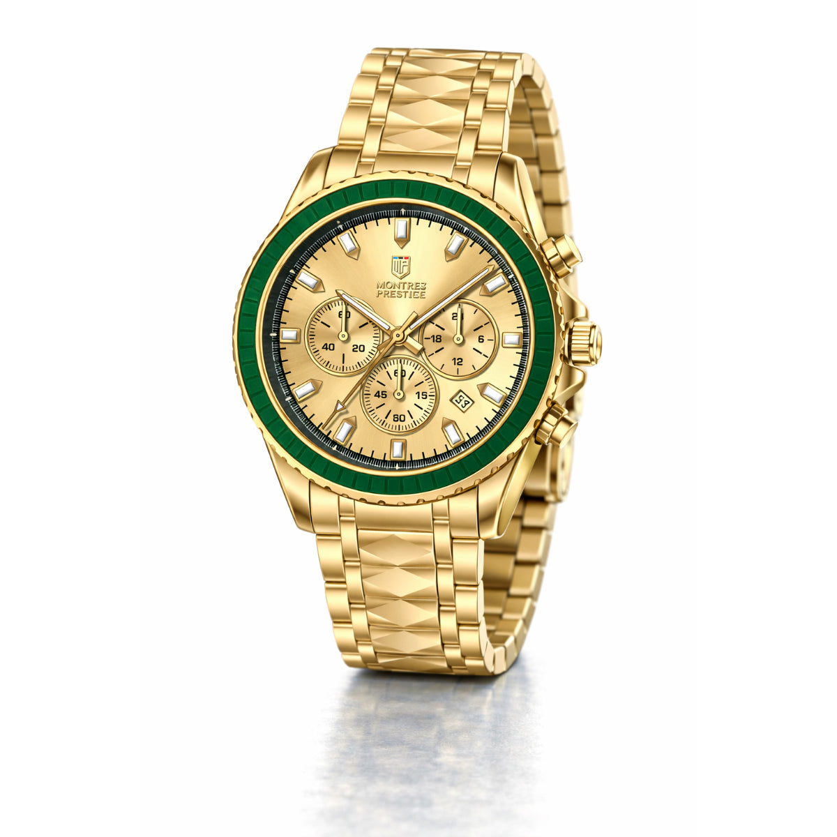 Montres Prestige X InvictaMen's Watch - 44.5mm. Gold (MPW-0340)