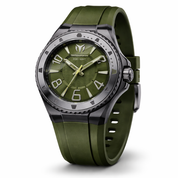 TechnoMarine Lusso Mare Men's Watch - 44mm. Olive Green (TM-225025)