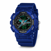 Activa Pixel Midnight Wave X Invicta Digital Unisex Watch - 50mm. Purple (ACW499-018)