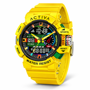 Activa Vord X Invicta Digital Men's Watch - 49mm, Yellow (ACW8043-005)