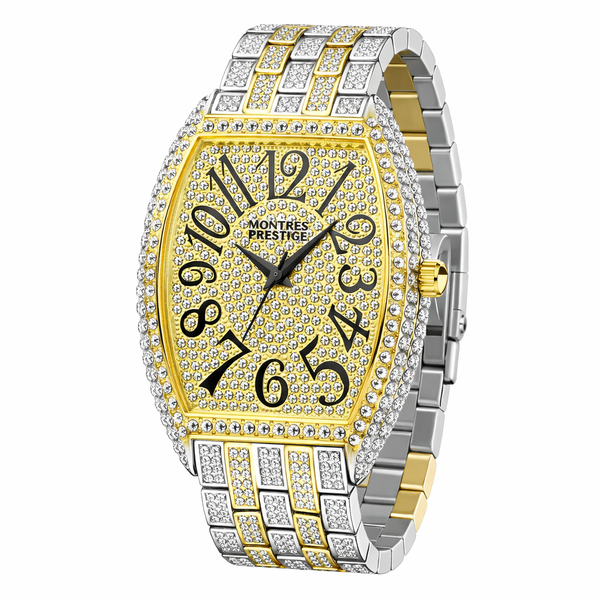 Montres Prestige Gold Crystal-Embellished Watch Montres Prestige Celeste X Invicta Women main image 4