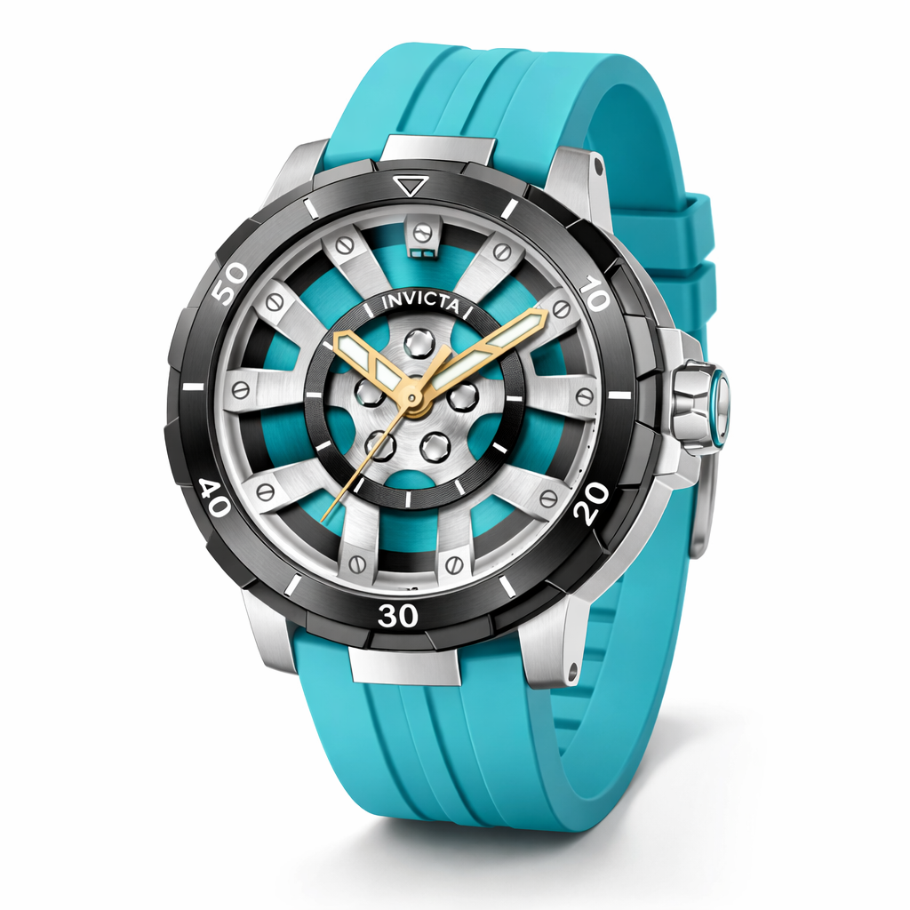 Invicta Racing Valxor Unisex Watch 40mm White Light Blue 69774 Brand New Invicta Racing model 69674 | InvictaWatch.com main image 4