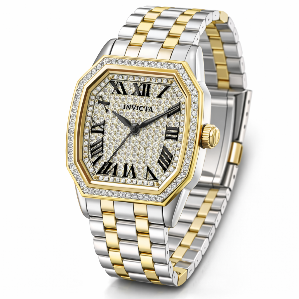 Invicta Womens Gold and Steel Watch Amazon.com: Invicta Women main image 4