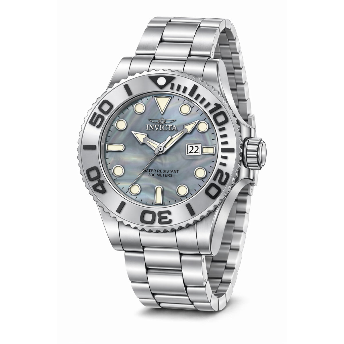 Invicta Silver Mother-of-Pearl Dial Stainless Steel Watch Invicta Wildflower Women main image 2
