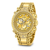 Invicta Gladiator 1.75 Carat Diamond Swiss Ronda Z60 Caliber Men's Watch - 58mm. Gold (50513)