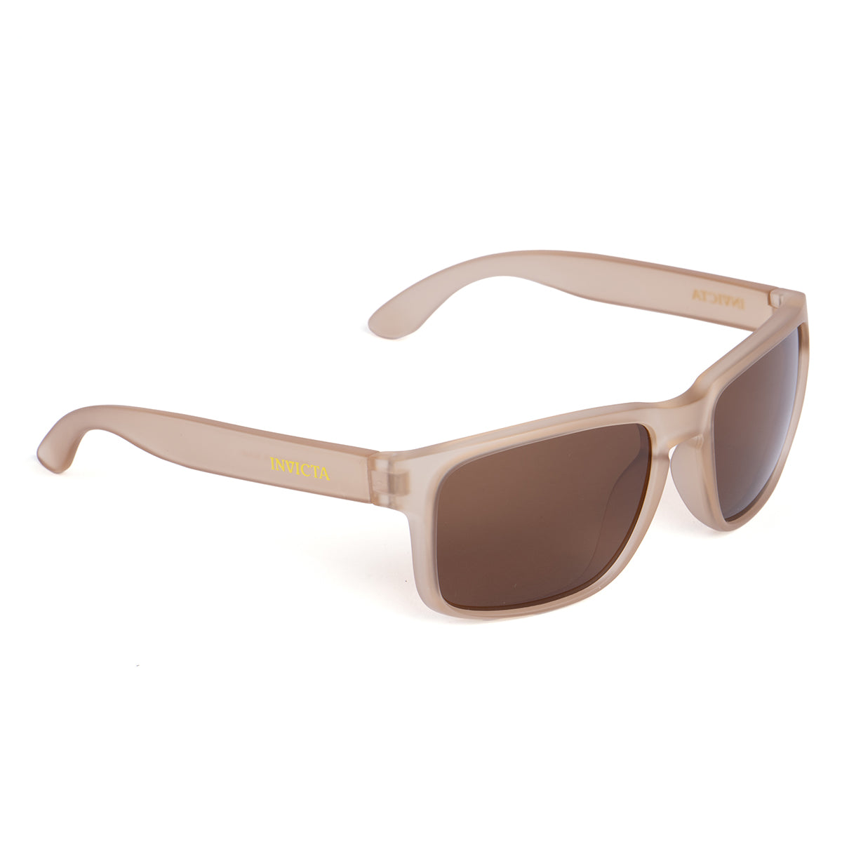 Invicta Polarized Tortoise Shell Frame Sunglasses, Champagne, Unisex Invicta Unisex Polarized Sunglasses, Gold (IEW052-02  main image 4