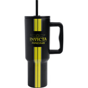 Invicta Racing Stainless Steel Black Insulated Tumbler - 40oz (IG0309-RBLK)
