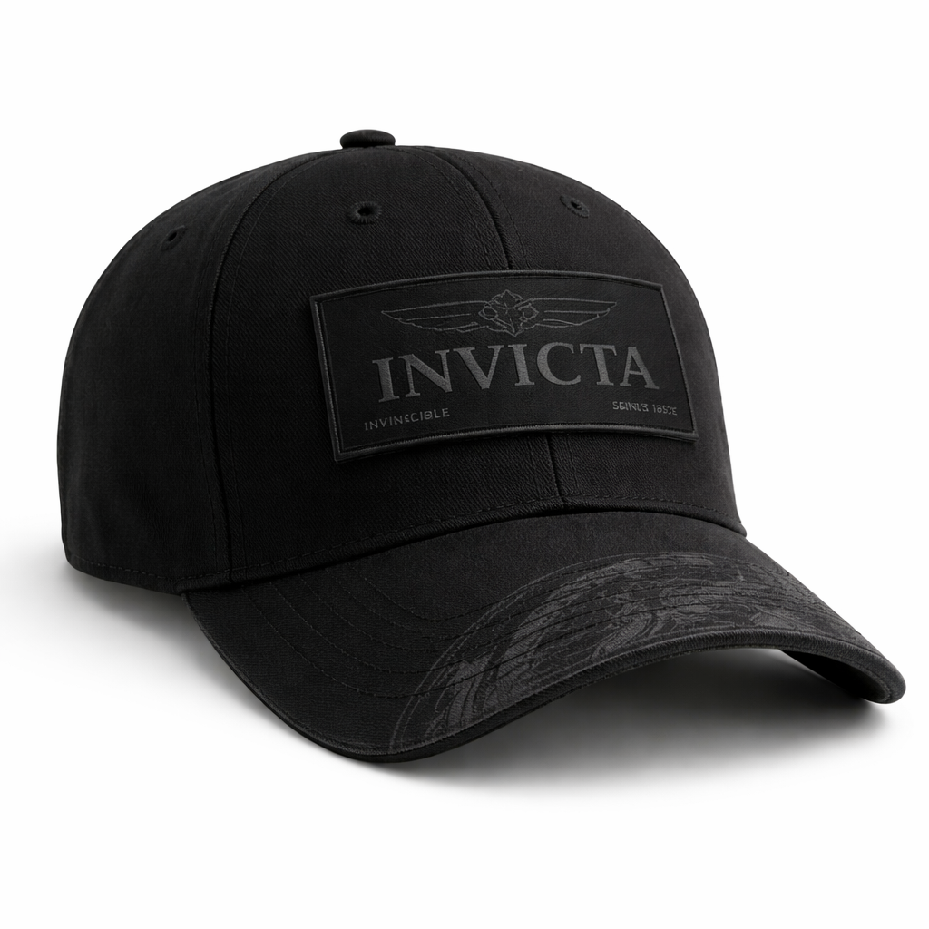 Invicta "Invincible Since 1837" Men Cap - Black (IG0367)